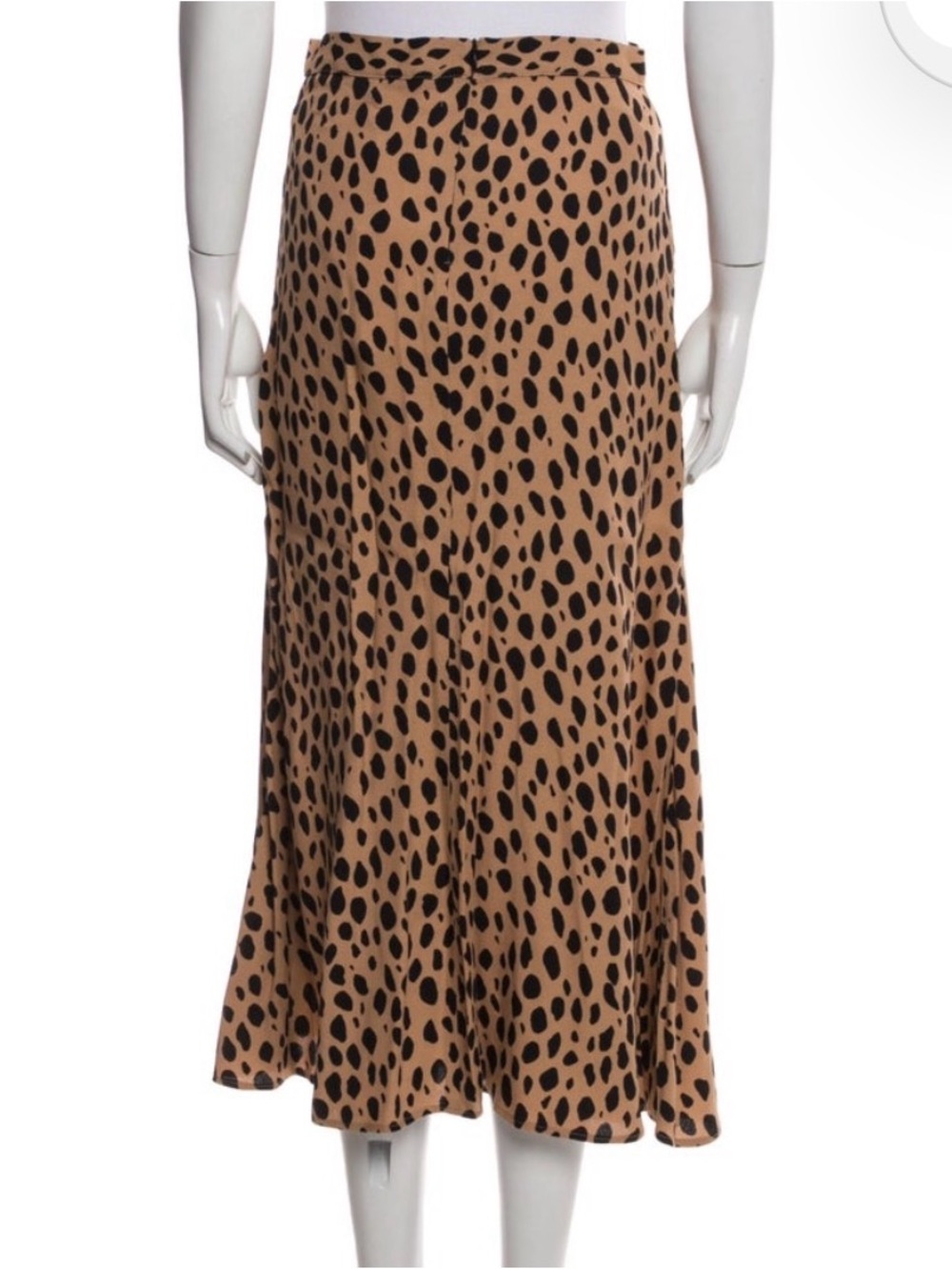Reformation leopard midi skirt size small/ 4